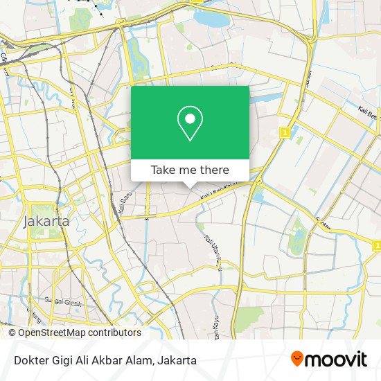 Dokter Gigi Ali Akbar Alam map