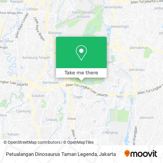 Petualangan Dinosaurus Taman Legenda map