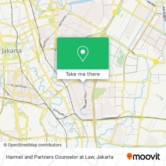 Harmet and Partners Counselor at Law map