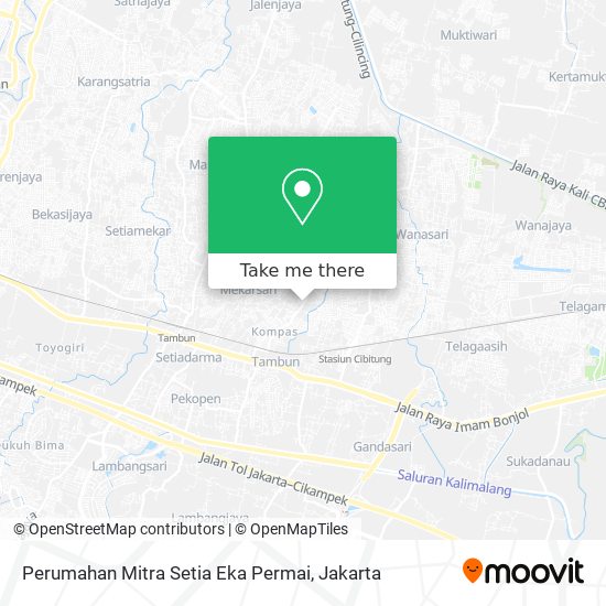 Perumahan Mitra Setia Eka Permai map