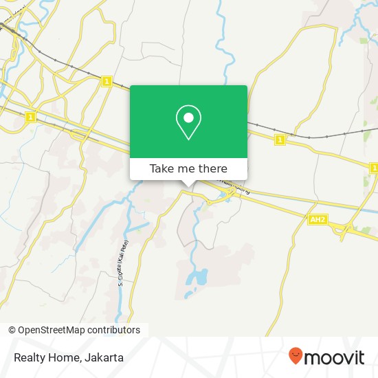 Realty Home, Tambun Selatan map