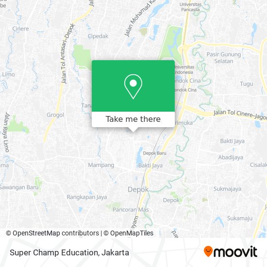 Super Champ Education map