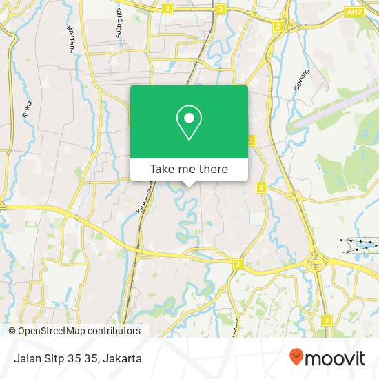 Jalan Sltp 35 35, Kramatjati map