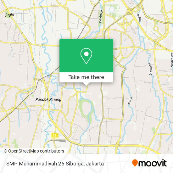 SMP Muhammadiyah 26 Sibolga map