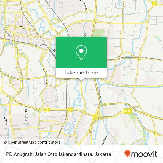 PD Anugrah, Jalan Otto Iskandardinata map