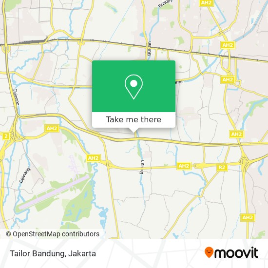 Tailor Bandung map