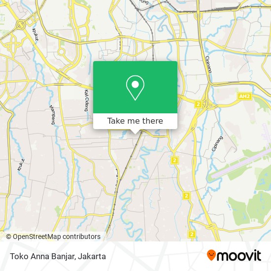 Toko Anna Banjar map