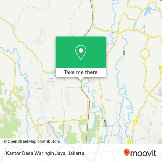 Kantor Desa Waringin Jaya map