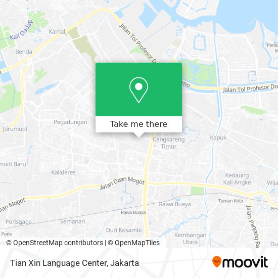 Tian Xin Language Center map