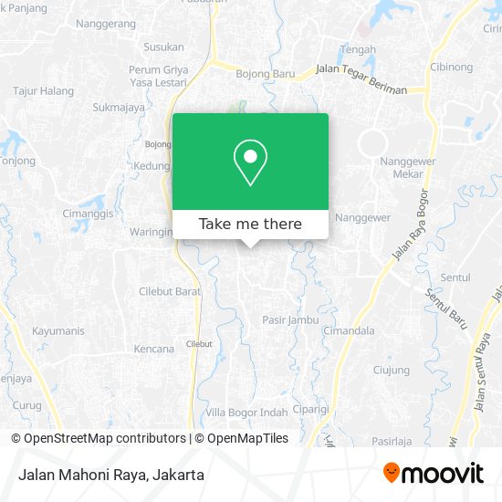 Jalan Mahoni Raya map