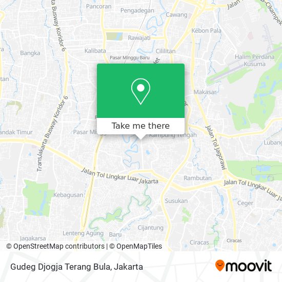 Gudeg Djogja Terang Bula map