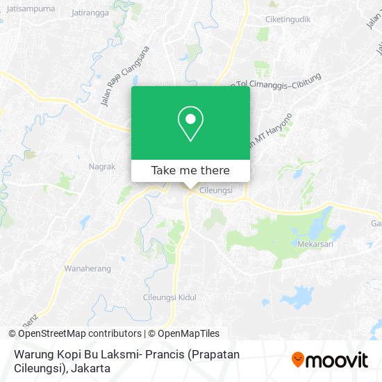 Warung Kopi Bu Laksmi- Prancis (Prapatan Cileungsi) map