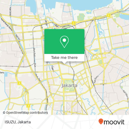 ISUZU, Jalan Sukarjo Wiryopranoto map