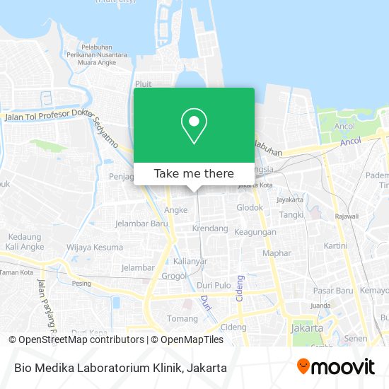 Bio Medika Laboratorium Klinik map