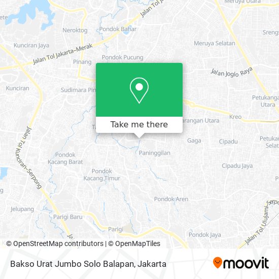 Bakso Urat Jumbo Solo Balapan map