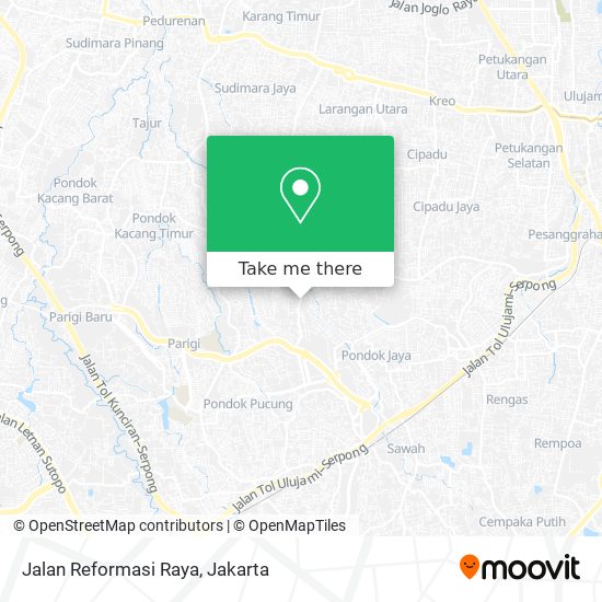 Jalan Reformasi Raya map