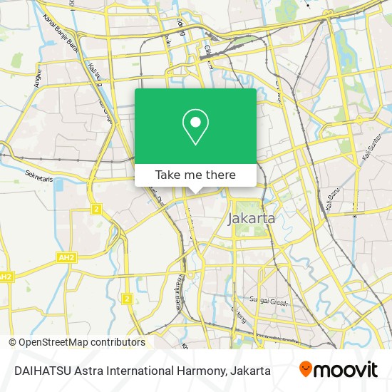 DAIHATSU Astra International Harmony map