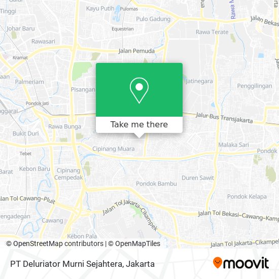PT Deluriator Murni Sejahtera map