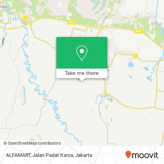 ALFAMART, Jalan Padat Karya map