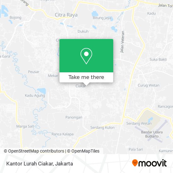 Kantor Lurah Ciakar map