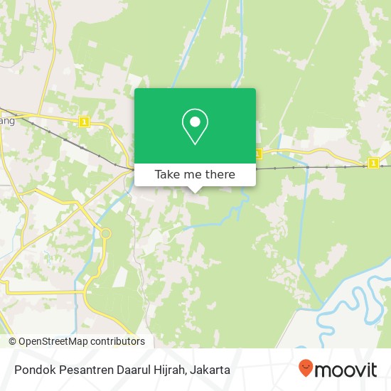 Pondok Pesantren Daarul Hijrah, Perumahan Graha Bakti map