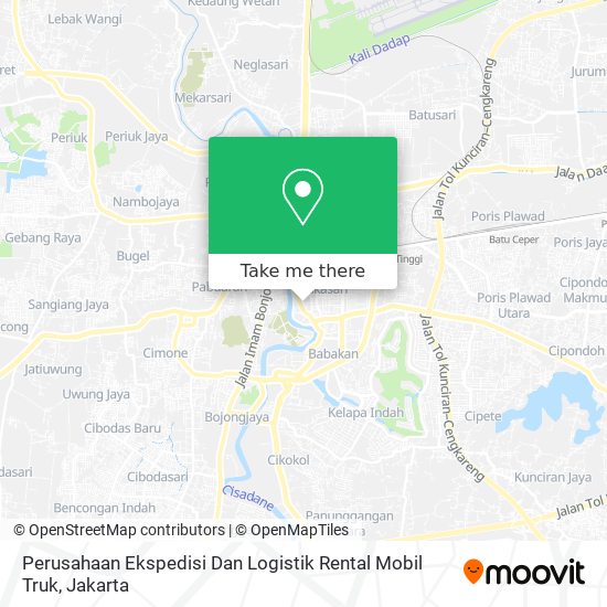 Perusahaan Ekspedisi Dan Logistik Rental Mobil Truk map