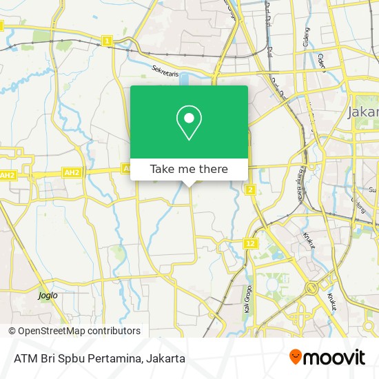 ATM Bri Spbu Pertamina map