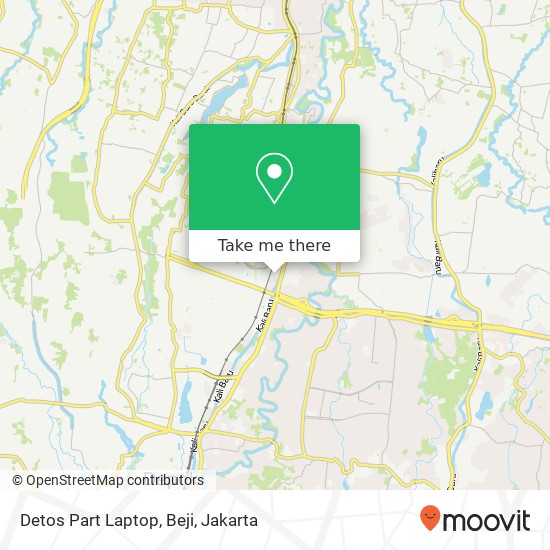 Detos Part Laptop, Beji map