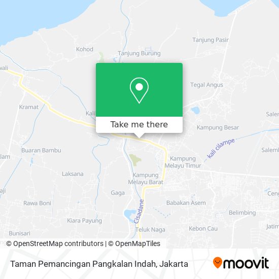 Taman Pemancingan Pangkalan Indah map
