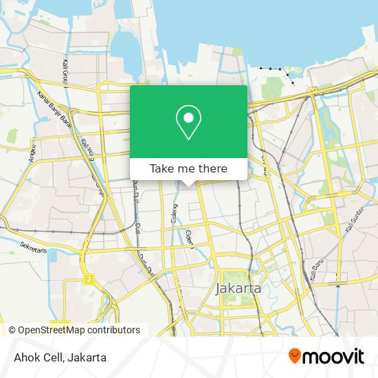 Ahok Cell map