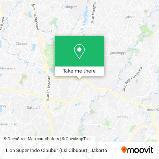 Lion Super Indo Cibubur (Lsi Cibubur). map