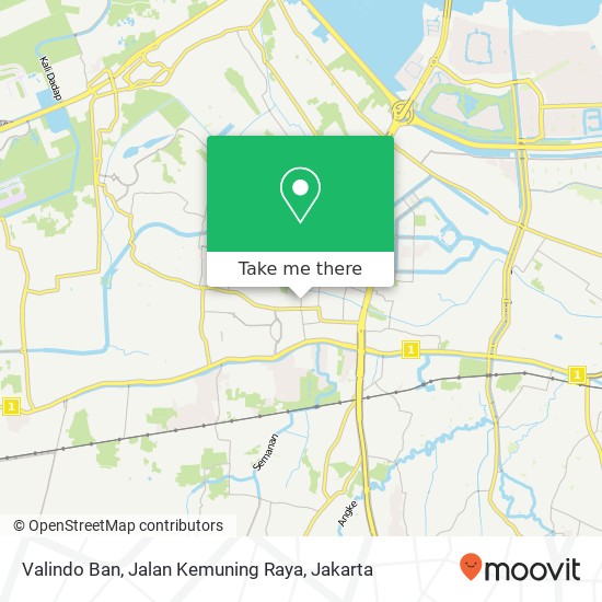 Valindo Ban, Jalan Kemuning Raya map