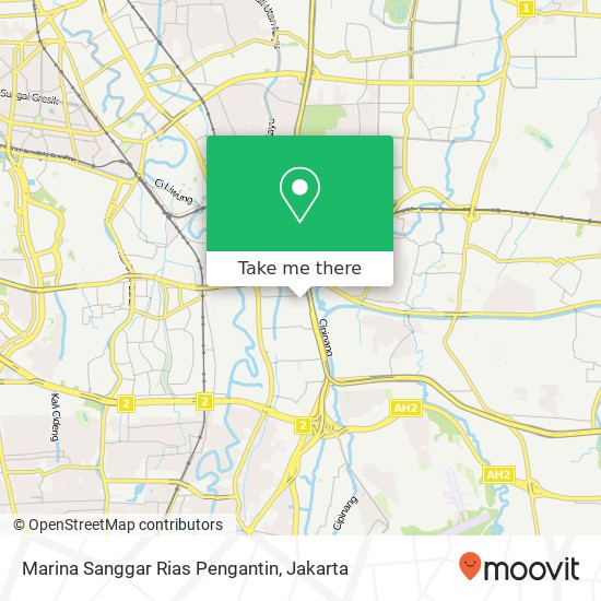 Marina Sanggar Rias Pengantin map