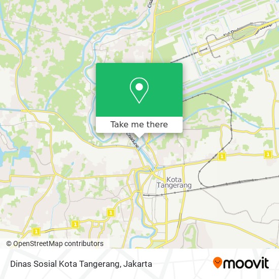 Dinas Sosial Kota Tangerang map