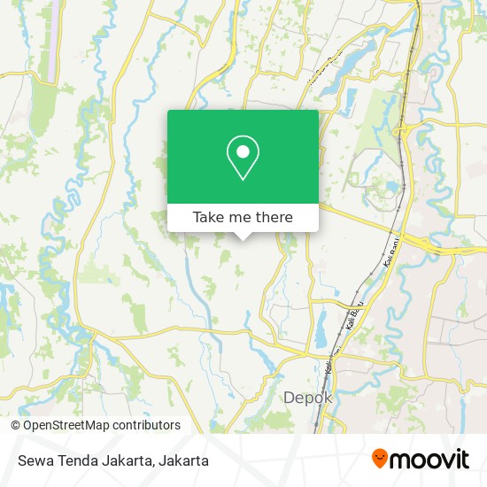 Sewa Tenda Jakarta map