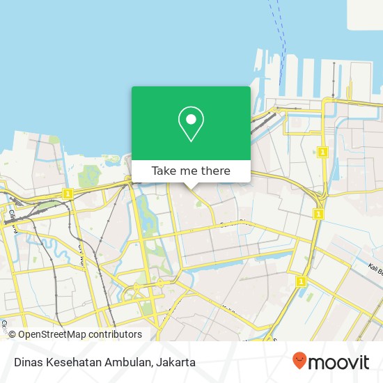 Dinas Kesehatan Ambulan map