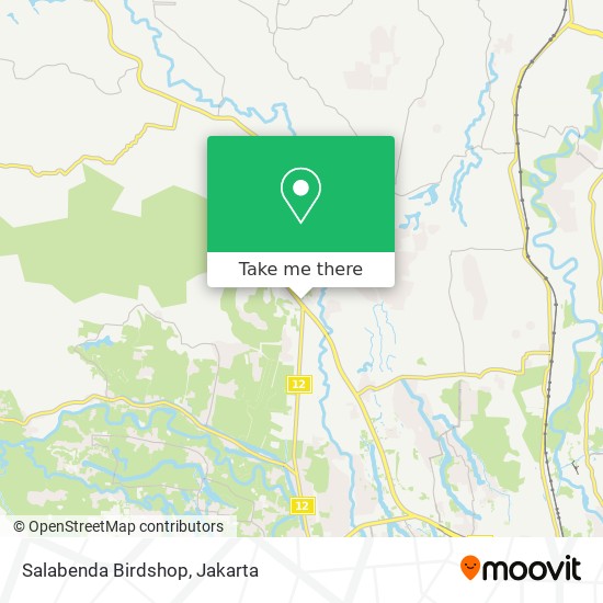 Salabenda Birdshop map