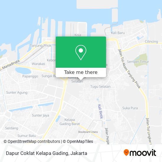 Dapur Coklat Kelapa Gading map