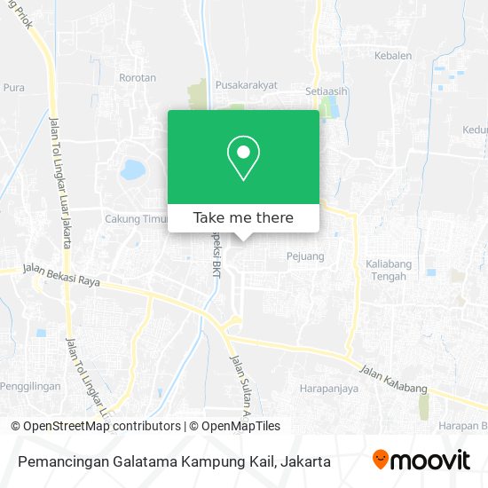 Pemancingan Galatama Kampung Kail map