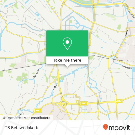 TB Betawi, Jalan Bojong map