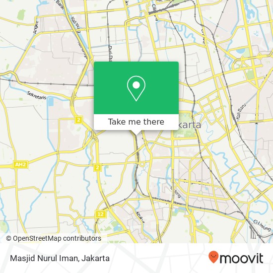 Masjid Nurul Iman, Jalan Citarum map