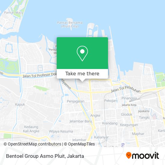 Bentoel Group Asmo Pluit map