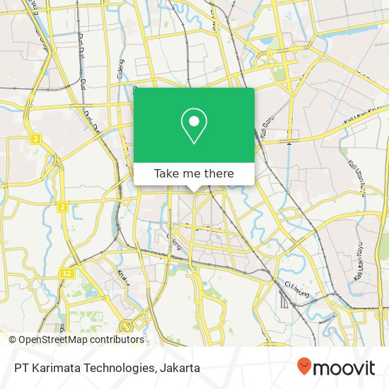 PT Karimata Technologies, Jalan K. H. Wahid Hasyim map