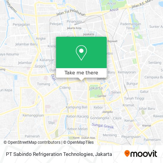 PT Sabindo Refrigeration Technologies map