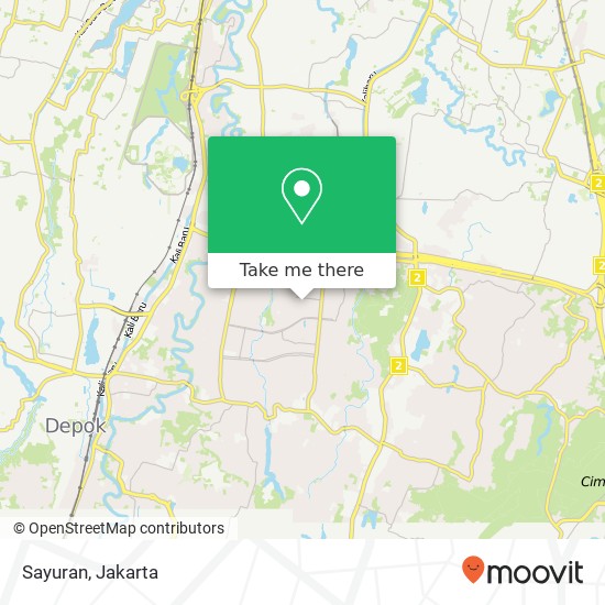 Sayuran, Sukma Jaya map
