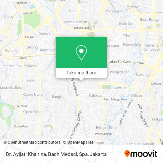 Dr. Ayijati Khairina, Bach Medsci, Spa map
