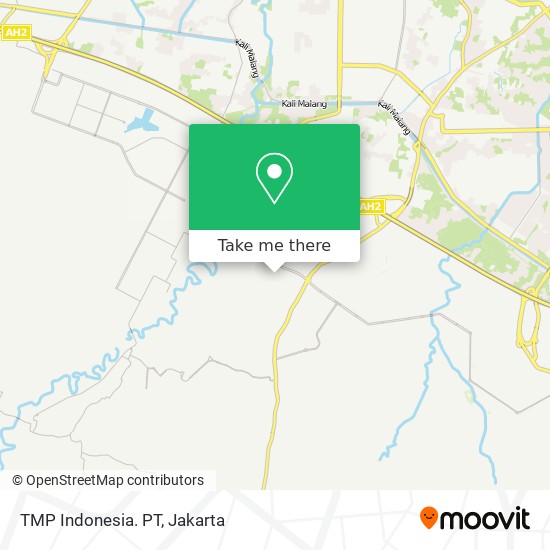 TMP Indonesia. PT map