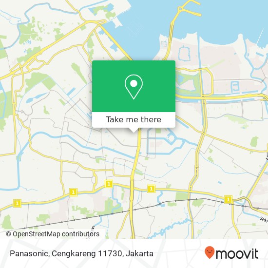 Panasonic, Cengkareng 11730 map