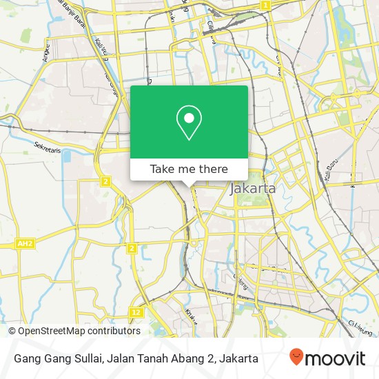 Gang Gang Sullai, Jalan Tanah Abang 2 map