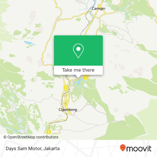 Days Sam Motor map